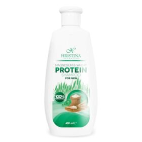 Магнезий и пшеничен протеин шампоан за мъже, 400 ml Hristina cosmetics