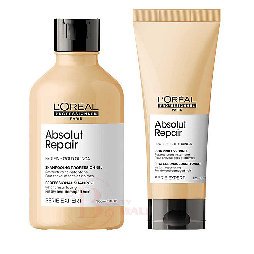 Loreal Professionnel Комплект Шампоан и Балсам за изтощена коса Loreal Professionel Absolute Repair