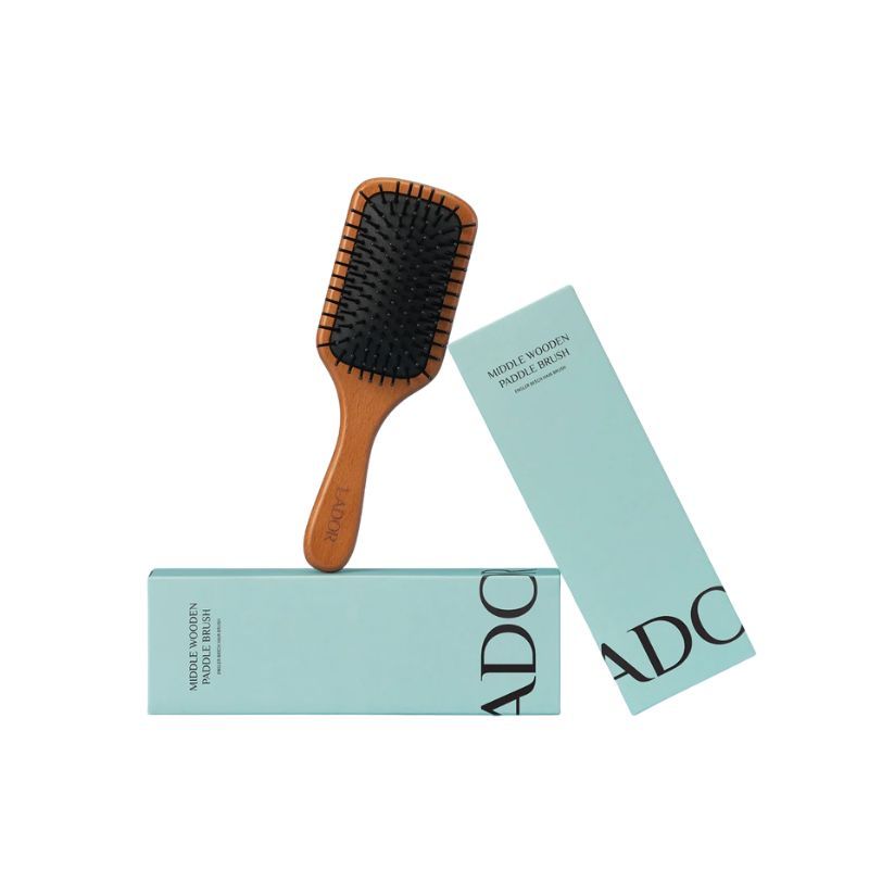 LADOR Четка за коса дървена, 15см., 1бр.