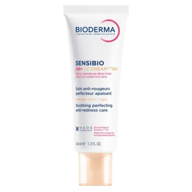 Bioderma Sensibio AR CC SPF 50 крем против зачервявания и кожа склонна към розацея 40мл