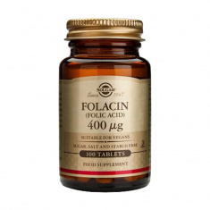 Solgar Фолиева киселина 400 mcg х100 таблетки