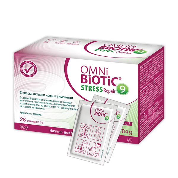 ОМНИ БИОТИК STRESS REPAIR САШЕТИ 3Г. Х 28