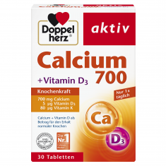 DoppelHerz Aktiv Калций + Витамини D3 + K х30 таблетки