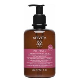 Apivita Intimate Plus успокояващ интимен гел с помпа x300 мл АПИВИТА