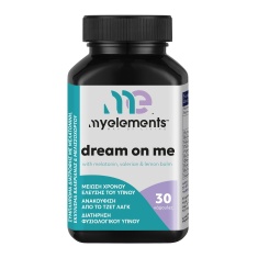 MyElements DREAM ON с валериана и мелатонин х30 капсули