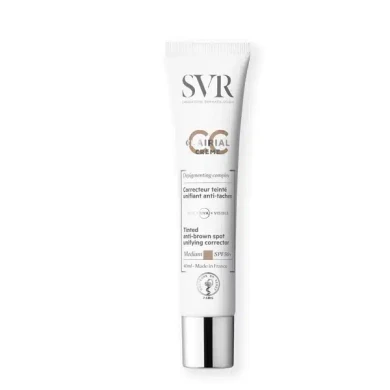 SVR CLAIRIAL CC КРЕМ SPF50+ Medium Оцветен депигментиращ, крем за лице, тъмен 40мл