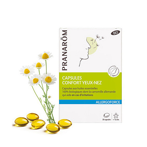 Pranarom Капсули за комфорт на носа и очите Pranarom Alergoforce 30бр