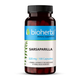 Bioherba Сарсапарила 320мг х 100 капсули БИОХЕРБА