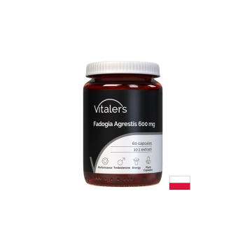 Фадогия (Fadogia agrestis), Vitalers, 600 mg, 60 капсули