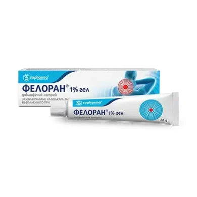 Фелоран гел 1% х60 г I Sopharma
