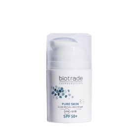 Biotrade Pure Skin озаряващ дневен крем с ниацинамид и хиалуронова киселина SPF50+ 50мл БИОТРЕЙД