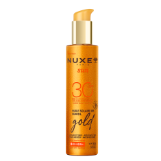 Nuxe Sun SPF30 Glow Олио за придобиване на тен със златисти частици 150 ml