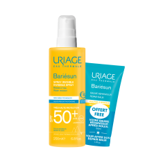 Uriage Bariesun SPF50+ Слънцезащитен млечен спрей 200 ml + Балсам за след слънце 50 ml