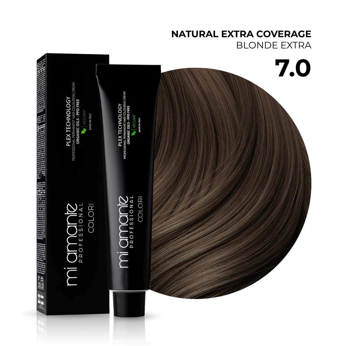 MI AMANTE COLORI BLONDE 7.0 Професионална боя за коса, 100л.