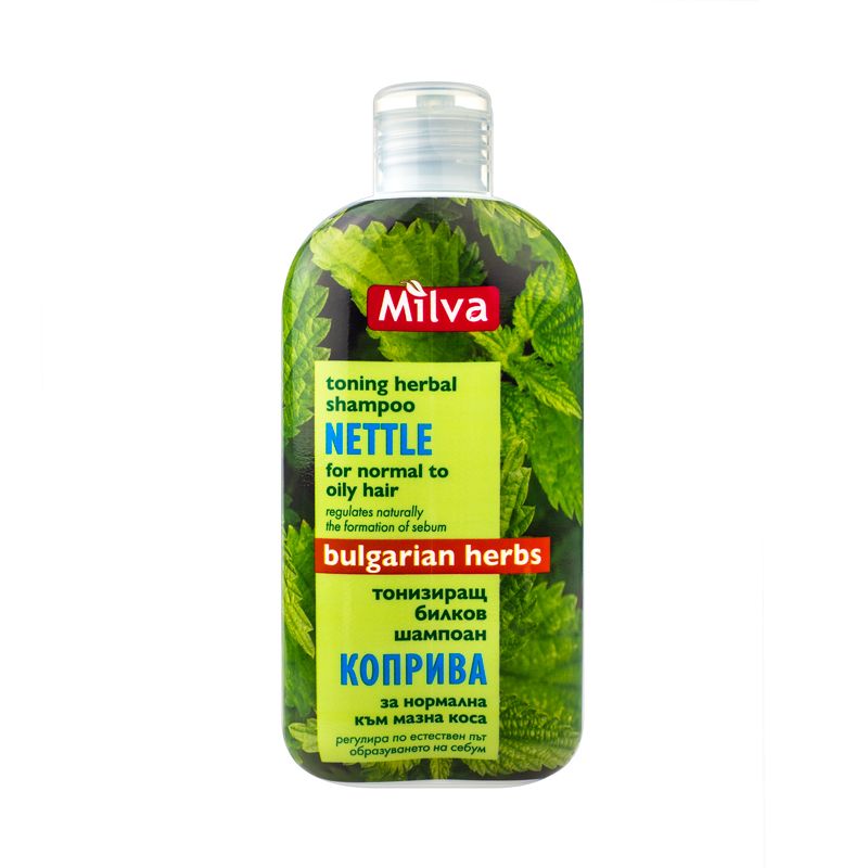 MILVA Шампоан за коса с коприва, 200 мл.