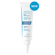 Ducray Keracnyl Glycolic+ Скраб крем срещу комедони 30 ml