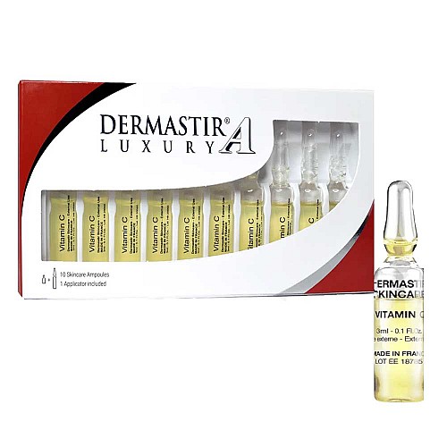 Dermastir Ампули с висококонцентриран витамин C Dermastir Luxury Vitamin C Skincare Ampoule 10x3ml