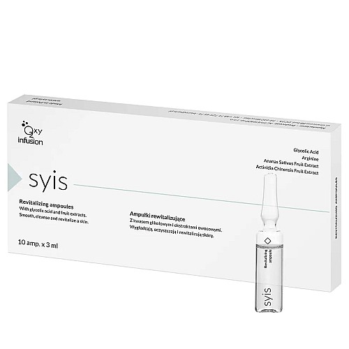 Syis Pro Ревитализиращи ампули за лице Syis Revitalizing Ampoule 10х3ml