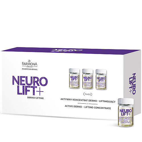 Farmona Лифтинг ампули за зряла кожа Farmona Professional Neuro Lift Active Dermo Lifting Concentrate Set 10x5ml
