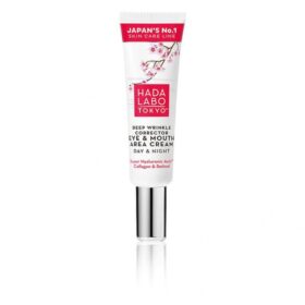 HADA LABO TOKYO Крем против бръчки за зоната около очите и устните 15 ml ХАДА ЛАБО