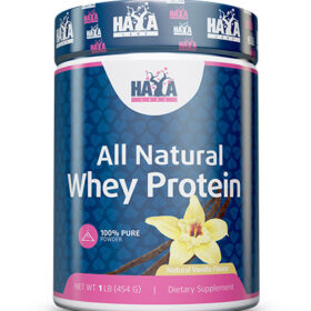 HAYA LABS 100% Pure All Natural Whey Protein / Vanilla суроватъчен протеин ванилия 454гр Хая Лабс
