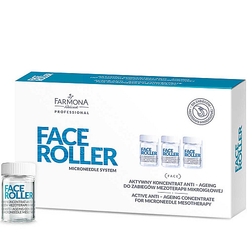Farmona Ампули за мезотерапия против бръчки Farmona Face Roller Anti-Aging 5x5ml