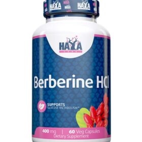 Haya Labs Berberine Берберин HCL 400mg. 60 Vcaps Хая Лабс