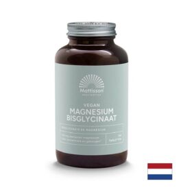 Mattisson Магнезий (Бисглицинат) 200 mg + Таурин 360 mg + Черен пипер – 180 таблетки