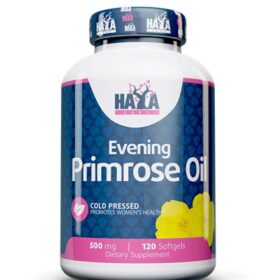 HAYA LABS Evening Primrose Oil 500mg х 120 капс ХАЯ ЛАБС Вечерна Иглика