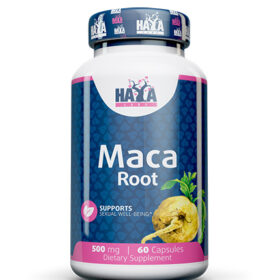 Haya Labs Maca Root Мака корен за повишаване на енергията и либидото 50mg. 60кап. Хая Лабс