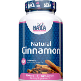 HAYA LABS ORGANIC CINNAMON канела 500мг х 60 капс ХАЯ ЛАБС