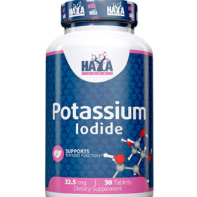 Haya Labs Potassium Iodide Калиев йодид 32.5 мг х30 таблетки Хая Лабс