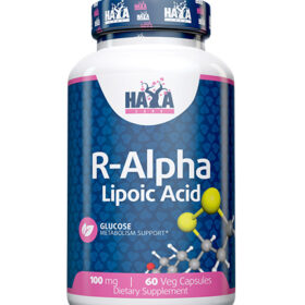 Haya Labs R-Alpha Lipoic Acid/R-Алфа липоева киселина 100 мг х 60 Хая Лабс