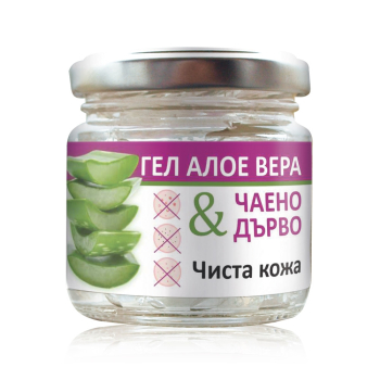 Алое вера и чаено дърво, гел, Radika, 100 мл, при Акне, зачервена кожа и пъпки