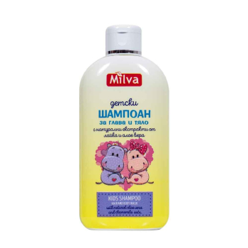 Шампоан Детски с Лайка и Алое, Милва, 200 мл