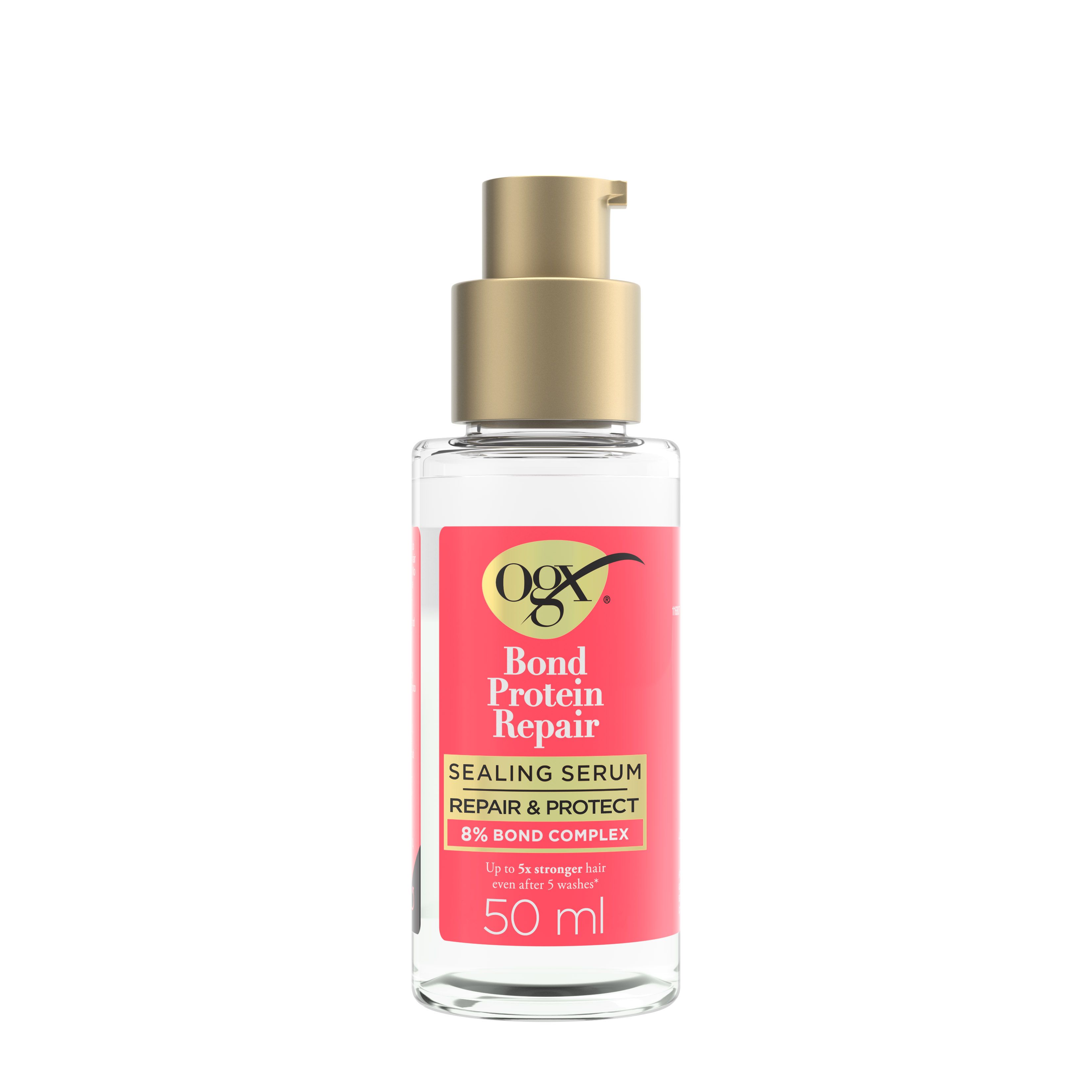 OGX BOND PROTEIN REPAIR Защитен серум за коса, 50мл.