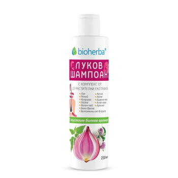Луков шампоан, Bioherba, 270 мл