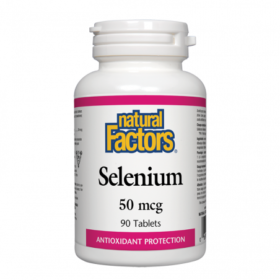 Natural factors Selenium 50mcg СЕЛЕН 50мкг х 90 табл.