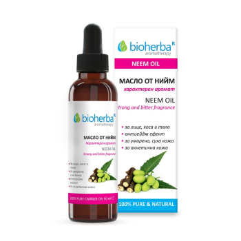 Масло от Нийм (Neem oil), Bioherba, 50 мл