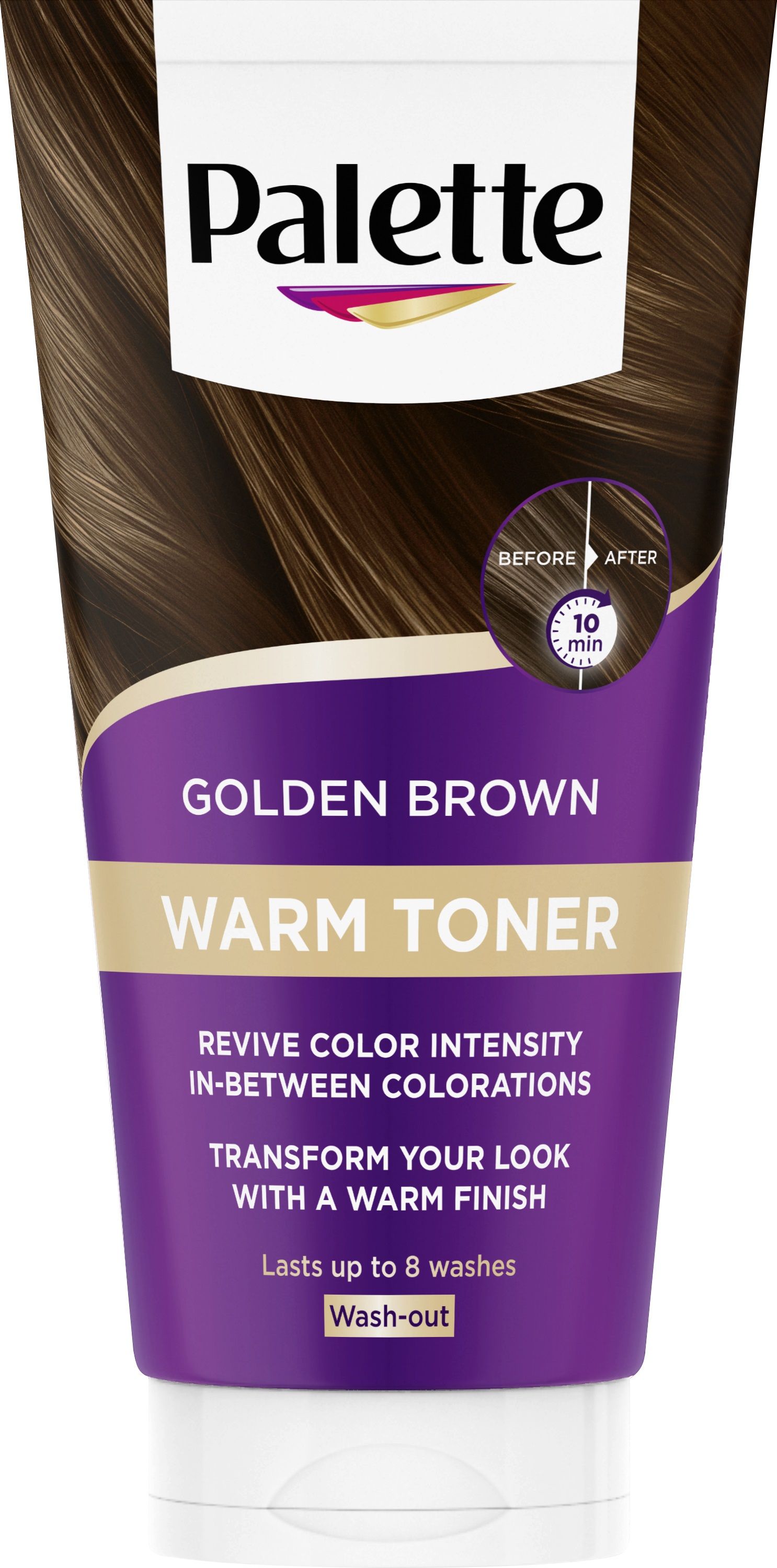 PALETTE GOLDEN BROWN Тонер за коса