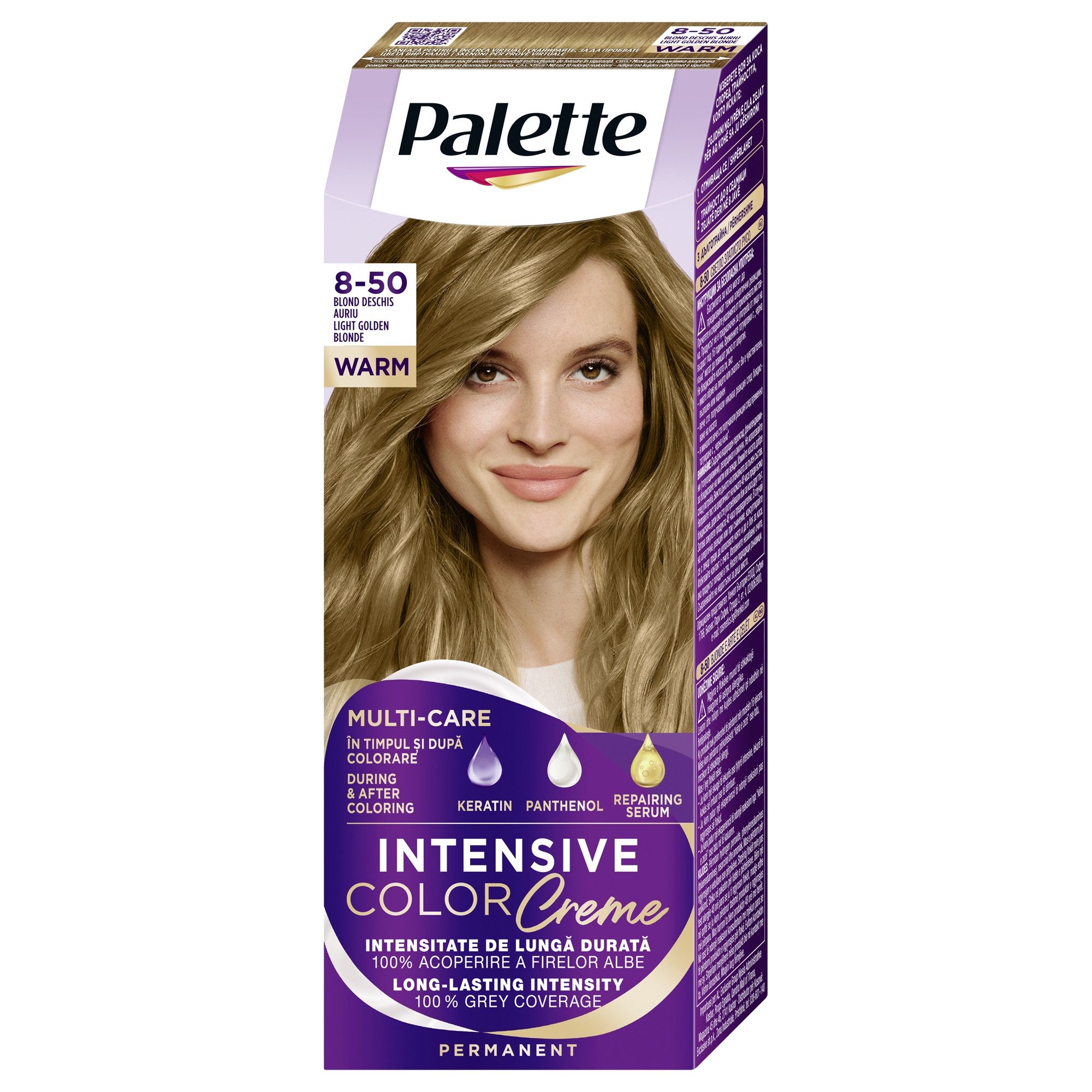 PALETTE ICC LIGHT GOLDEN BLONDE Боя за коса 8-50