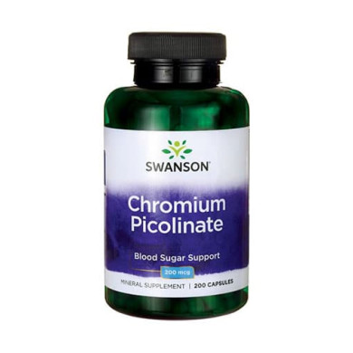 SWANSON Chromium Picolinate 200mcg. / 200 Caps