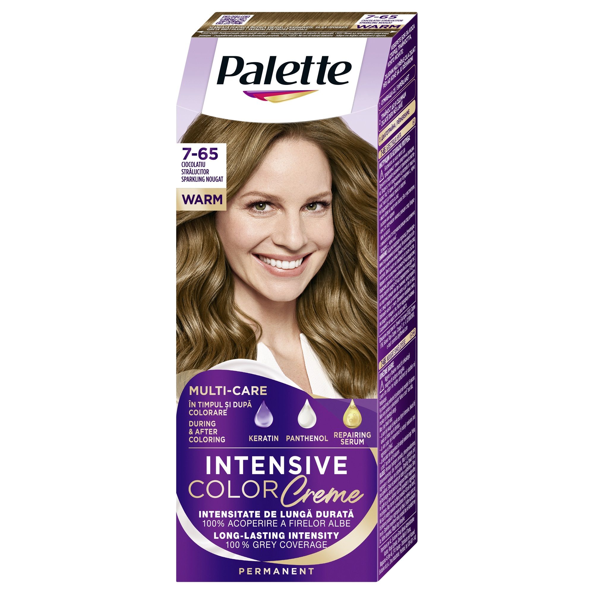 PALETTE INTENSIVE COLOR CREME Боя за коса 7-65 (LG5) Sparkling nougat