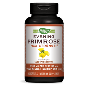 Nature’s Way Primrose Max Strength в подкрепа на женското здраве 1300 мг х60 софтгел капсули