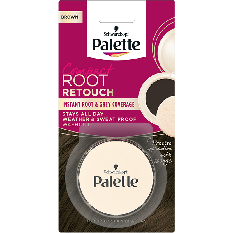 PALETTE Kомпактен ретуш за корени Brown 4-0
