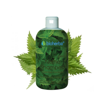 Шампоан Коприва - против пърхот и мазна коса, Bioherba, 200 мл
