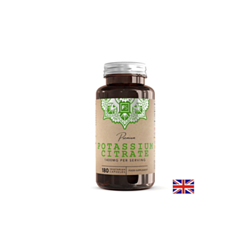 Здраве за сърдечно-съдовата система и мускулите - Калий (цитрат), 700 mg х 180 капсули