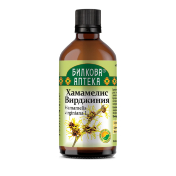 Хамамелис Вирджиния Тинктура - при хемороиди, Bioherba, 100 мл