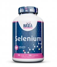 HAYA LABS Selenium / Chelated - Yeast Free/ 100 mcg / 120 Caps