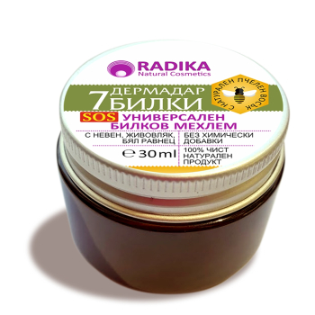 Мехлем SOS Дермадар 7 Билки, Radika, 30 мл